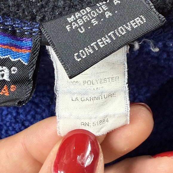 Vintage Patagonia Synchilla Vest Mens Medium Fleece Full Zip USA Outdoor 90s - Picture 8 of 13